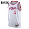Dres Houston Rockets Amen Thompson Nike 2025-26 City Edition Bijela Swingman - Dječji